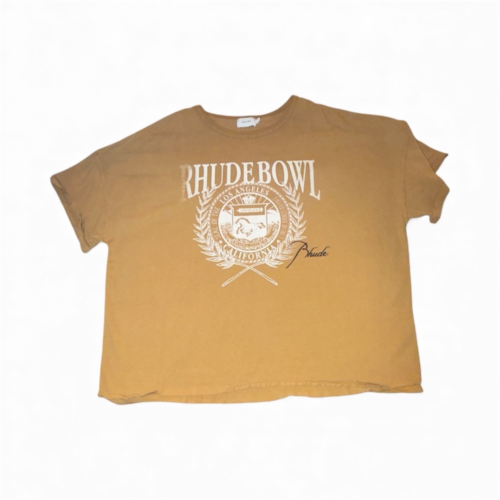 Rhude Bowl Exclusive Graphic T-shirt